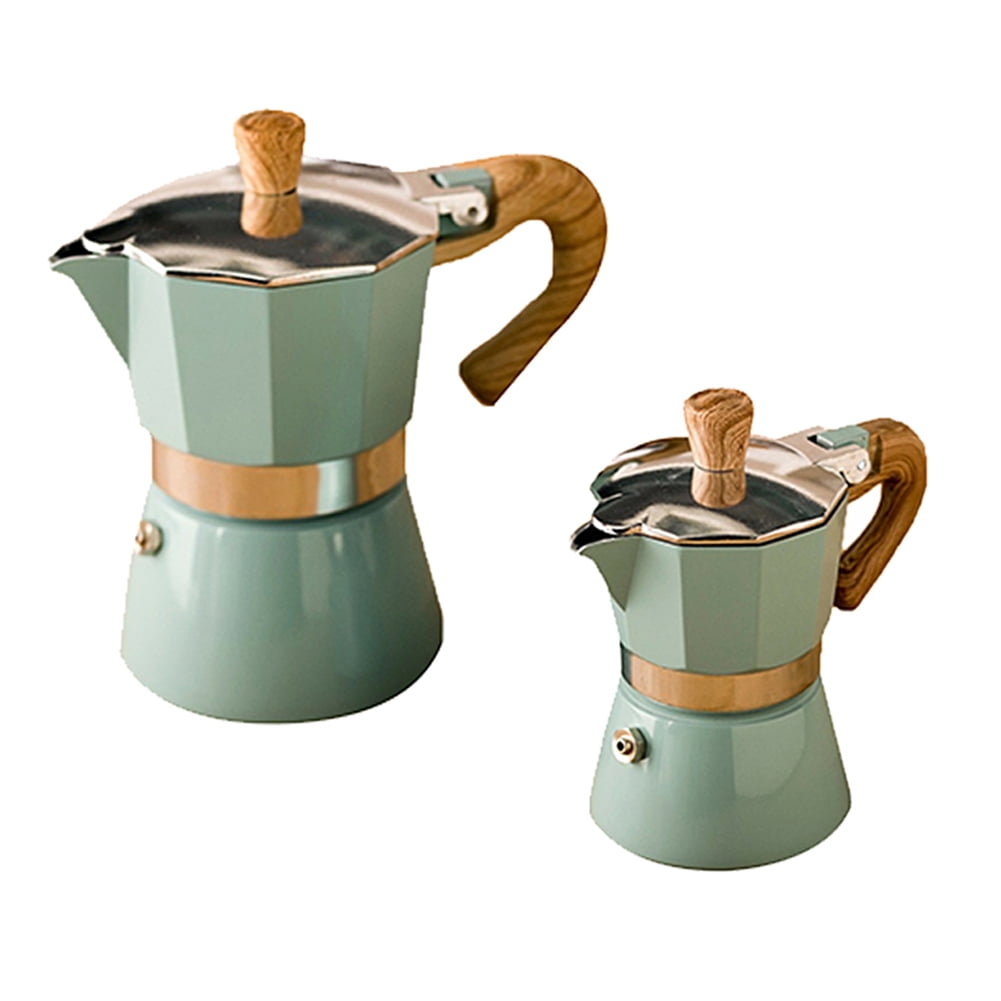 Aluminum Italian Moka Espresso Coffee Maker Percolator Stove Top Pot 2 Cups USA 