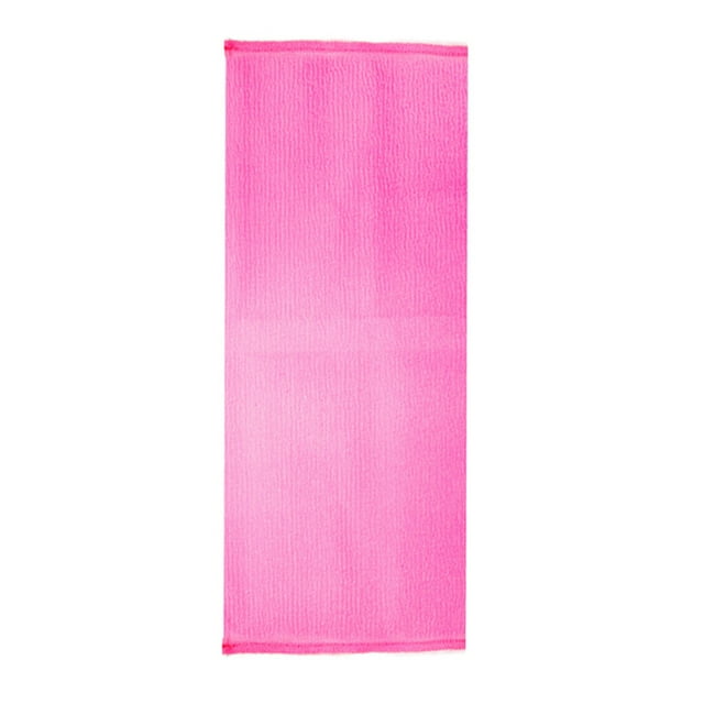 fastboy Long Nylon Exfoliating Scrub Wash Cloth Body Shower Bath Towel Rose red