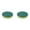 Green-2Pcs, variant on Double-Sided Abrasive Cleaning Sponge Block, Coarse Fiber Scrubbing Sponge, Soft Non-Damaging Polishing Scourer for Stubborn Stains, Dishwashing, Car Washing, Rust Removal and Surface Conditioning