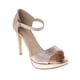 thumbnail image 4 of Sandalias Angelina color oro rosa con detalle charol efecto espejo 23.0 Dorothy Gaynor Sandalias Angelina color oro rosa con detalle charol efecto espejo 23.0, 4 of 6