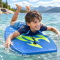 33-Inch Blue Lightweight Bodyboard with EPS Core for Water Sports ...
