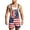 44Red21, variant on Men Bib Overall Shorts Summer Outdoor Graphic Short Overall Casual Jeans Short Overalls Independence Day Theme 4th of July Sleeveless Pockets Coveralls