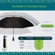 thumbnail image 3 of Totes Inbrella Paraguas Plegable De Cierre Inverso - Paraguas Compacto De Cierre Invertido - Paraguas De Viaje Portátil Resistente Al Viento Y A La Lluvia Con Dosel Reciclado Apertura Y Cierre Automát, 3 of 5
