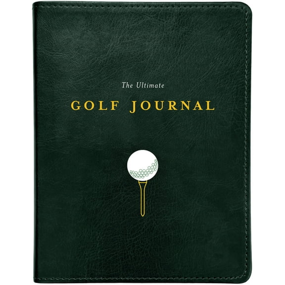 The Ultimate Golf Journal: Keeping My Game on Course, (Hardcover)