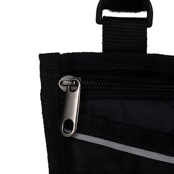 XIRQI Wheelchair Armrest Side Bag Walker Organizer Bag with Reflective Stripes Waterproof Storage Pouches for Any Wheelchair Mobility Scooter Walker Rollator Carry Accessories