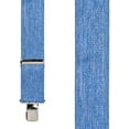 thumbnail image 2 of Suspender Store Denim Suspenders - 2 Inch Wide Clip 54" for 6'1" to 6'5" tall, 2 of 4