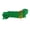 Green, variant on 1Pc Reflective Tent Rope, 13ft Camping Guyline Cord with Aluminum Tensioner, Yellow