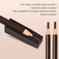 thumbnail image 1 of Eyebrow Pencil Sharpener Protect Nib Groove Design Easy to Use Wide Application Multifunctional Makeup Tool Plastic Duck Bill Eyebrow Pen Sharpener for Beginners, 1 of 8