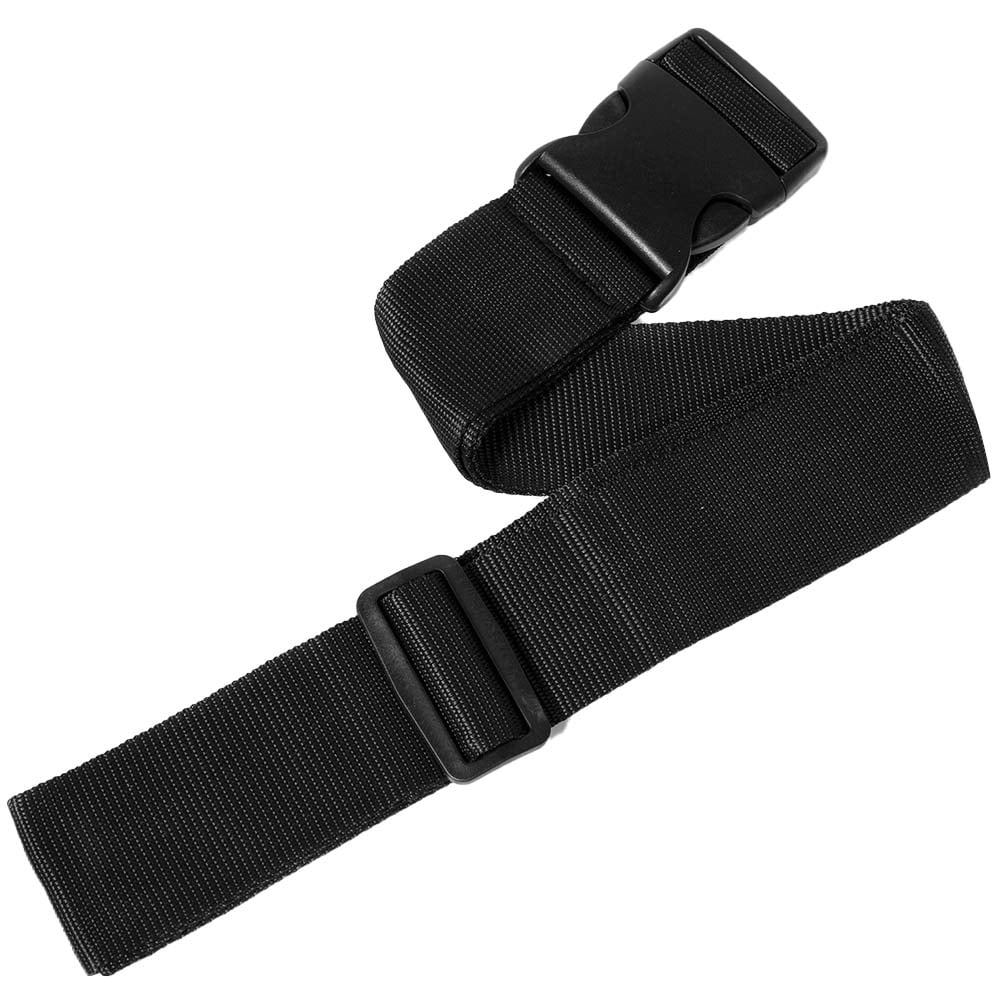4pcs Black Quick-release Buckle Luggage 