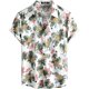 thumbnail image 3 of Camisas casuales hawaianas con estampado floral 3D para hombre, camisas de playa tropicales de manga corta con botones para hombre, camisas de manga masculina, 3 of 5
