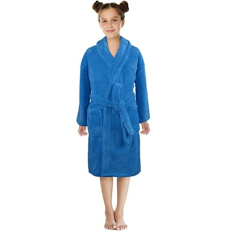 

GERsome Toddler Baby boys Girls Soft Fleece Robes Plush Bathrobes Sleepwear