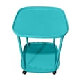 thumbnail image 2 of Narrow Rolling Mobile Side Table with Wheels, Slim Storage Cart for Bedroom Living Room Couch Bedside, 2 of 6