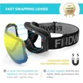 thumbnail image 4 of Ski Goggles,Findway Snowboard Snow Goggles Magnetic Interchangeable Dual Lens, 4 of 8