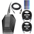 thumbnail image 1 of Audio Technica PRO 44 Boundary Microphone with Blucoil 2 XLR Cables, 5 Cable Ties, 1 of 7