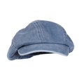 thumbnail image 2 of Sombrero de de mezclilla para mujeres 8 paneles sombrero octogonal para caminar Azul claro, 2 of 8