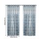 thumbnail image 3 of Cortina semitransparente Cortina de gasa de ventana transpirable Divisor de habitación para balcón de dormitorio, 100x200cm, Azul, 2 piezas sidaley LF0161-01B*2, 3 of 4