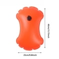 thumbnail image 2 of Double Air Bag Back Float Boat Throwable Flotation Device High Buoyancy Waterproof Cushion with Strap, 2 of 5