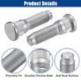 thumbnail image 5 of 10 Pcs 1/2"-20 Front or Rear Wheel Lug Stud Fit for Jeep Liberty 2002-2007 No.6036388AA, 5 of 6