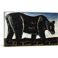 thumbnail image 1 of ARTCANVAS Black Bear 1910 Canvas Art Print by Niko Pirosmani - Size: 26" x 18" (0.75" Deep), 1 of 9