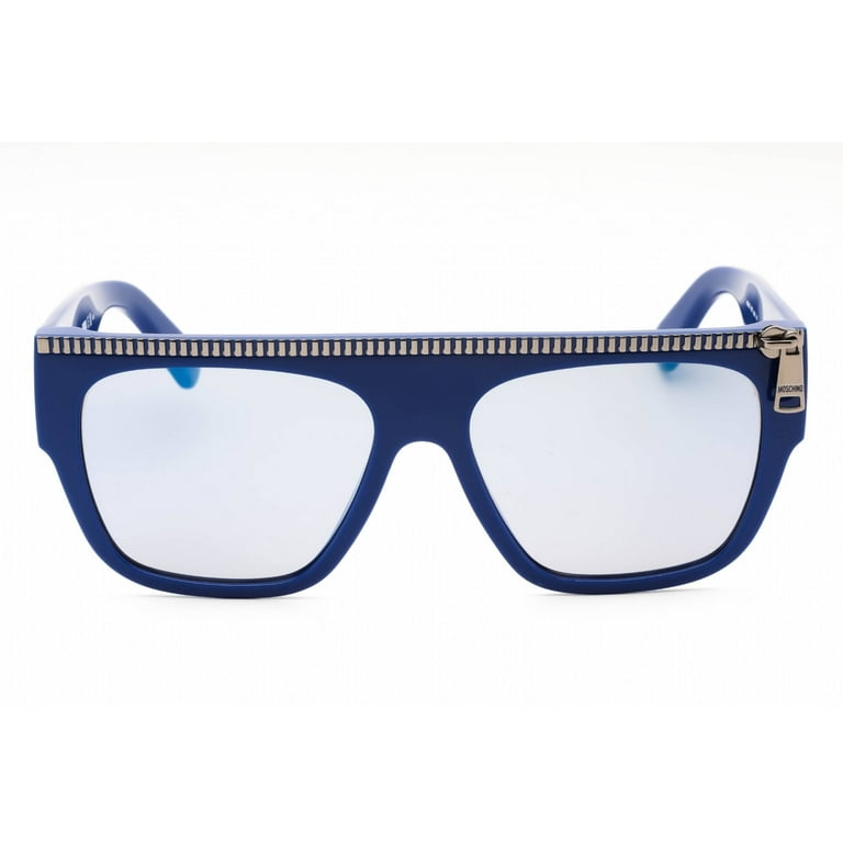 Moschino MOS165/S 0PJP XT Men's Blue Plastic Full Rim Sunglasses
