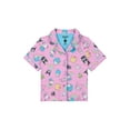 thumbnail image 3 of Hello Kitty Girls Short Sleeve Sleep Notch Collar Top and Shorts Pajama Set, 2-Piece, Sizes 4-12, 3 of 3