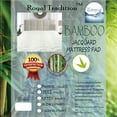 thumbnail image 2 of "Waterproof Bamboo Jacquard Mattress Pad", 2 of 2