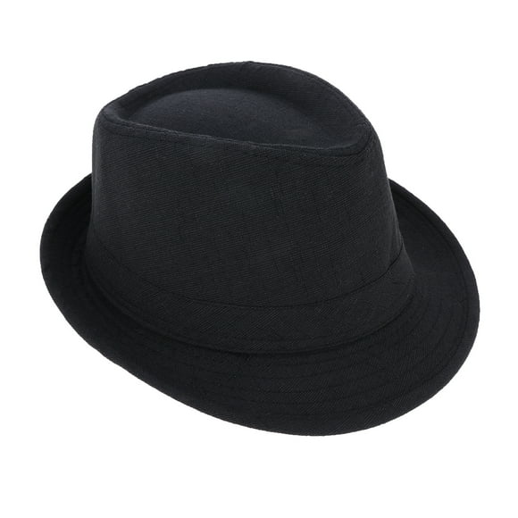 Sombrero Fedora Zulema Tejido Transpirable negro