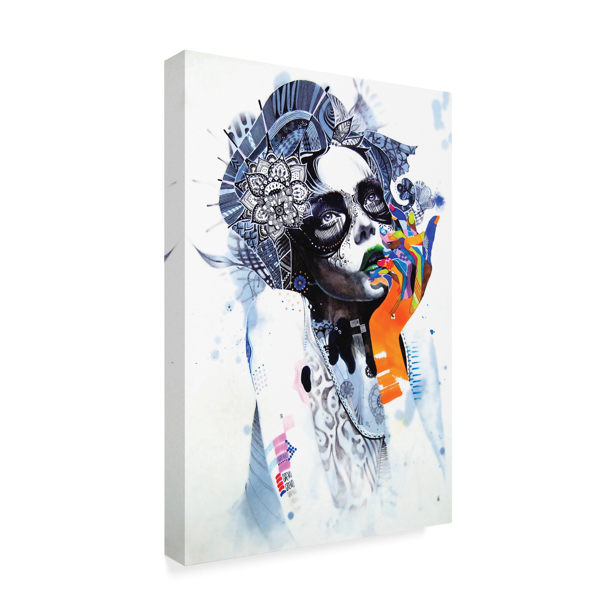 Trademark Fine Art 'The Dream Portrait' Canvas Art by Minjae