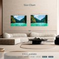 thumbnail image 3 of Elephant Stock Ko Phi Phi Le Island Wall Art - Horizontal Canvas Wall Art - Living Room Wall Decor - Places Canvas - Black And Turquoise Decor - 51" x 34", 3 of 4
