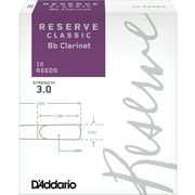 D'Addario Reserve Classic Bb Clarinet Reeds - #3, 10 Box