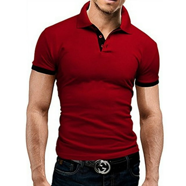 Polo Homme Été à Manches Courtes, Vêtements de Luxe pour Affaires