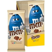 M&M'S Almond & Minis Milk Chocolate Candy Bar, 3.9 Oz, 12 Ct.