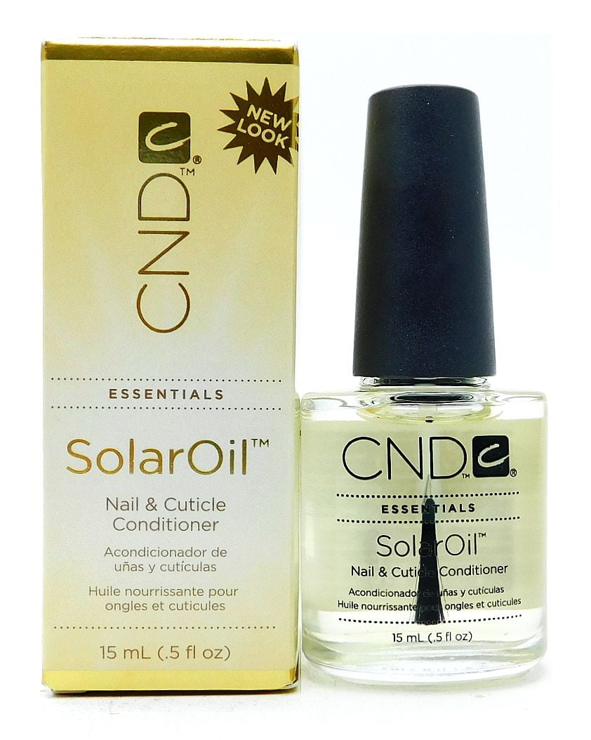 CND Essentials Nail & Cuticle Conditioner, SolarOil, 0.5 Oz - Walmart.com