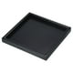 thumbnail image 1 of Uxcell 9" Square Wood Serving Tray Decorative Platter Home Kitchen Candle, Black, 1 of 5