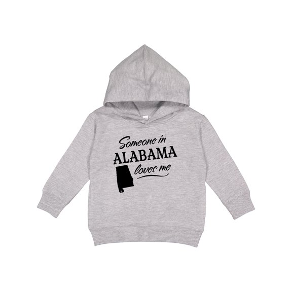 Inktastic Someone in Alabama Loves Me Toddler Hoodie