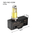 thumbnail image 2 of 5PCS LXW5-11Q2 1NO + 1NC Interruptores de micro panel de montaje con plunger de rodillo, 2 of 4