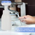thumbnail image 4 of 2Pcs 300ml Foaming Bottles Flower Shape Bubble Maker Bottles Shower Gel Bottles, 4 of 8