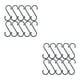 thumbnail image 2 of Matsuzay 10 ganchos fáciles de colgar para colgar ganchos en S duraderos y convenientes ganchos en forma de S de alta resistencia ganchos en S negro en forma de S 2Conjunto, 2 of 6