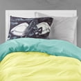 thumbnail image 2 of Carolines Treasures AMB1222PILLOWCASE Tissu de Cheval Volant Noir Taie d'Oreiller Standard, 2 of 2