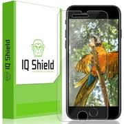 IQShield Screen Protector Compatible with Apple iPhone SE (2020)(2-Pack) Anti-Bubble Clear TPU Film