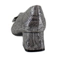 thumbnail image 4 of Naturalizer Mavis Women's Heels Silver Metallic Snake Size 7.5 W, 4 of 8