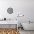 thumbnail image 4 of Floating Shelf Toilet Paper Holder Modern Wall Mount Organizer for Rolls Tissues Creative Valentine's Day Gift, 4 of 8