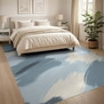 thumbnail image 3 of ODIKA 8'x10' Washable Area Rug Non-Shedding, Easy Care, Livingroom Flowing Shapes Transitional Abstract Neutral Grey for King Size Bedroom Under Bed, Master Suite, 3 of 7
