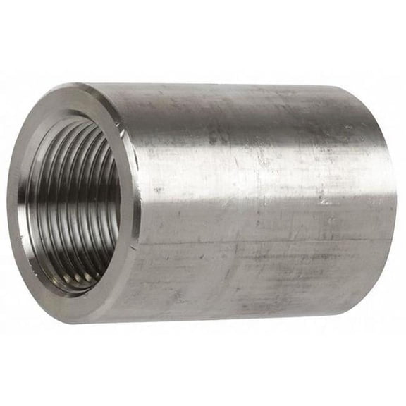 Manufacturer Varies 3/4 in FNPT 316 Stainless Steel Coupling, Class 3000 2TY84