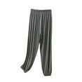 thumbnail image 2 of lmcalzta Womens Summer Pajamas Pants Lightweight Loose Stretch Lounge Joggers Homewear Elastic Waist Trousers, 2 of 8
