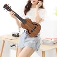 thumbnail image 3 of Classic Ukulele,23 Inch Walnut Concert Concert Ukulele Ukulele Musical Instrument Breakthrough Technology, 3 of 9