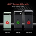 thumbnail image 3 of for Google Pixel 6 Case with HD Screen Protector, Build in 360° Rotating Ring Kickstand [Military Grade] Protective Case for Pixel 6, Black, 3 of 7