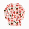 thumbnail image 5 of sdbrld Unisex Toddler Kids Christmas Matching Pajamas Outfit Sets for Boys Girls Holiday Sleepwear Top and PJs Pants 2Pcs Sets Pink Sizes 3-4 Years, 5 of 9