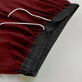 thumbnail image 4 of IWRICH Men's Swim Trunks Quick Dry Beach Shorts with Zipper Pockets and Mesh Liner Red XL, 4 of 8