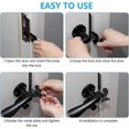 thumbnail image 5 of 2 Pcs Portable Door Lock, Front Door Security Blocker, Door Lock Bedroom Anti-wolf Locking Device, Travel, Interior Door Lock for Hotel Home Apartment, 5 of 5